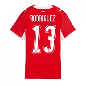 Schweiz Ricardo Rodriguez #13 Hemmakläder Dam VM 2026 Kortärmad